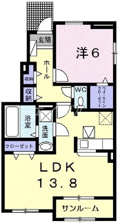 スエルテＢの物件間取画像